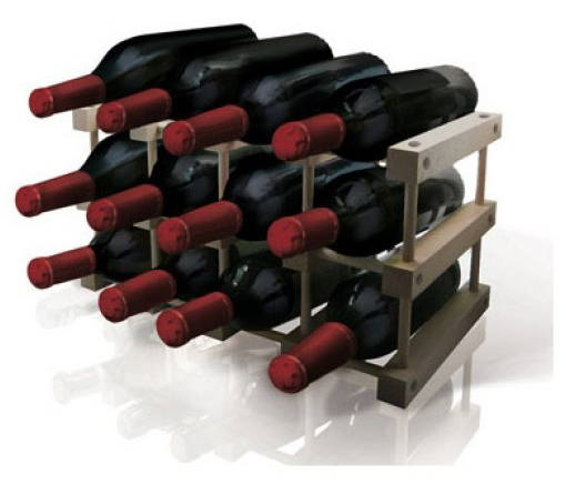 Casier bois pour 12 bouteilles