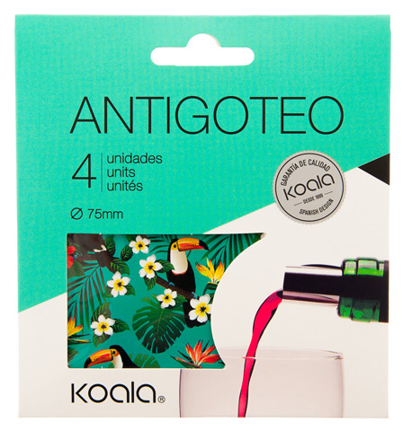 Pochette de 4 DROP STOP Collection Tucanes