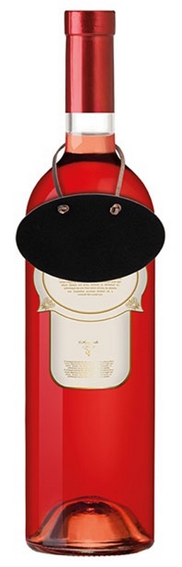 Kit de 6 ardoisines ovales pour Btlles TAG-BOTTLE