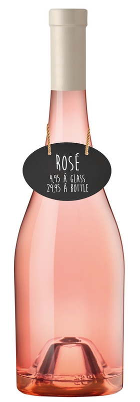 Kit de 6 ardoisines ovales pour Btlles TAG-BOTTLE