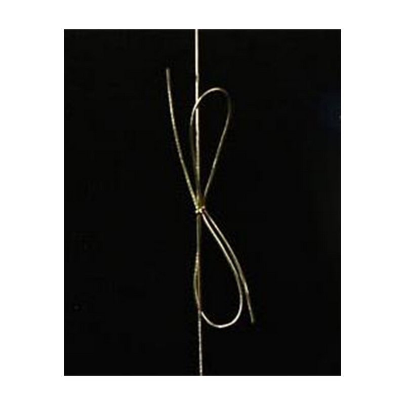 2256 Elastique de fermeture Or, ø 0,8 mm 33 cm, par 50 pièces1