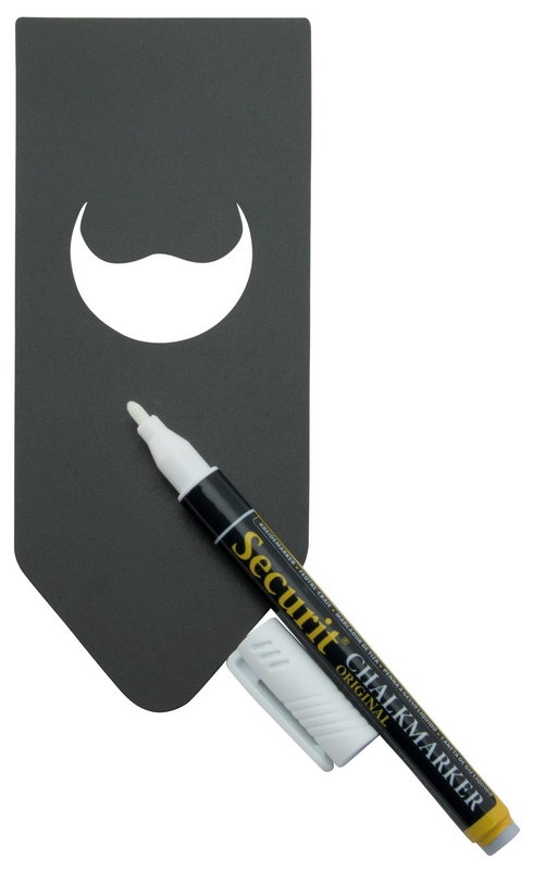 Kit de 10 ardoisines pour Btlles TAG-BO-WT