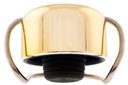 6652DD02 Set de 2 Bouchons Champagne BRUT Or