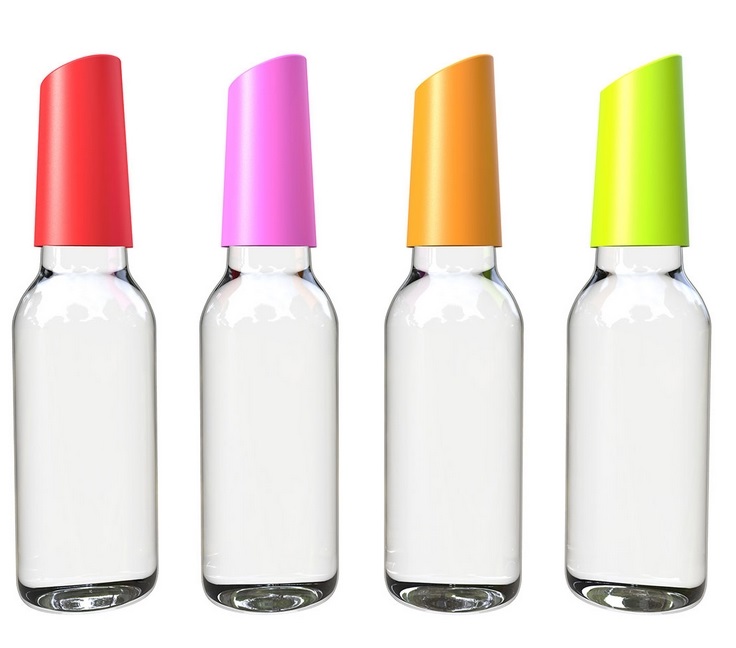 Display de 12 tubes (x 4 Protège-bouteilles Couleurs assorties) CLEANBOTTLE - 62160001