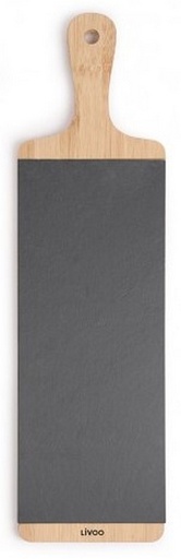 [AG-F058-MES136] MES136 Planche apéritif ardoise / bois