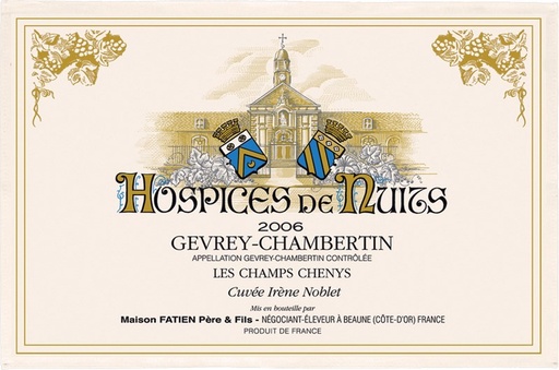 [AG-F175-8491108000] Torchon Hospices de Nuits