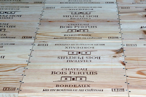 [EMB-F008-CC6BX] CC6BX Caisse bois à Clouer 6 bouteilles Carton (2x3) Mixte