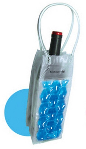 [AG-F134-FIE026BLUE] FIE026 Cooler bag bleu avec Glaçons gel incorporés