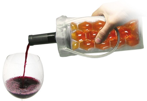 [AG-F134-FIE026ORANGE] FIE026 Cooler bag orange avec Glaçons gel incorporés